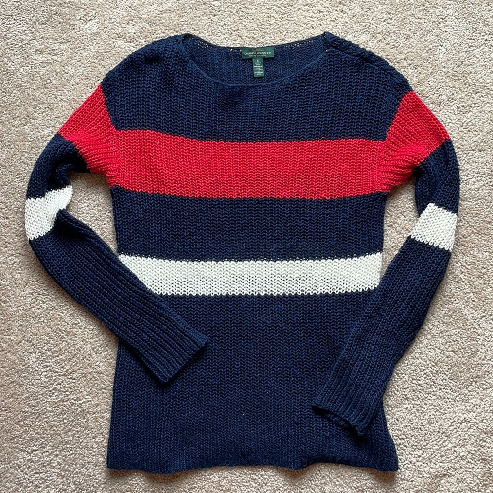 LRL LAUREN JEANS CO RALPH LAUREN KNITTED SWEATER